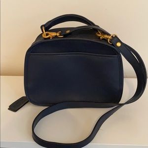 vintage coach inspired lunch pale purse